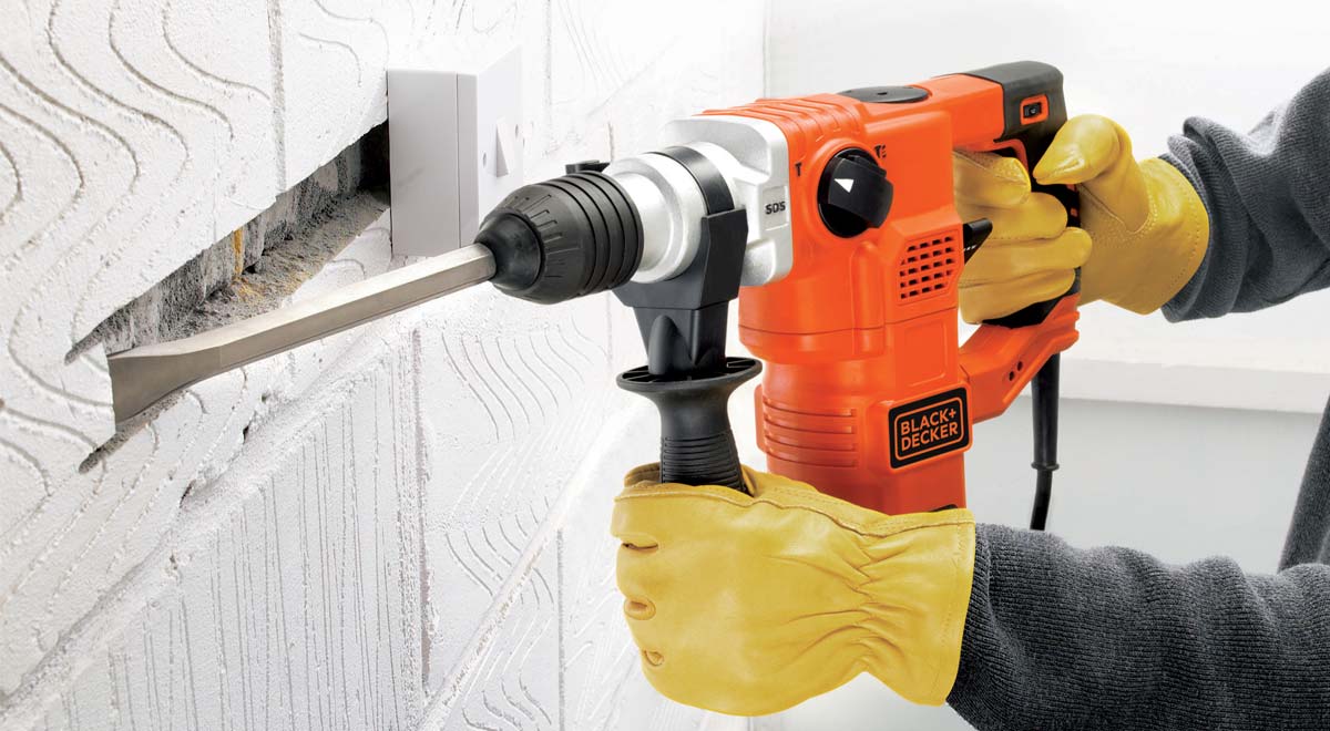 BLACK+DECKER KD1250K Demolition Hammer: 1250W Power Tool Review