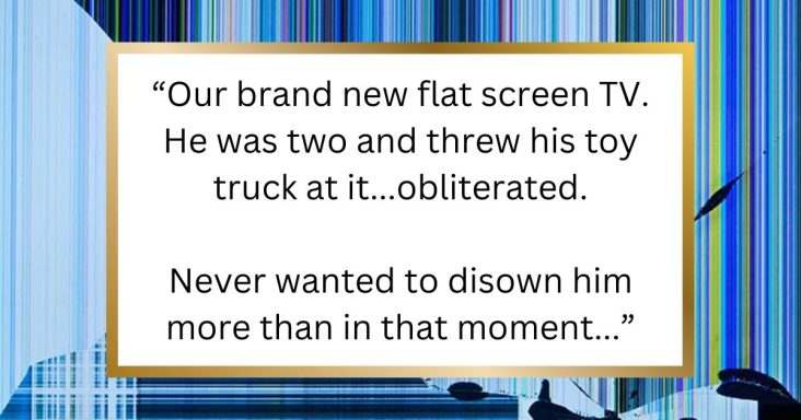 15 Parents Share The Most Expensive Things Their Kids Destroyed In The House & It’s Painful To Read - grandgoldman.com