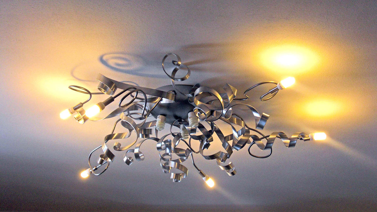 DIY Iron and Aluminum Chandelier | How to Build It