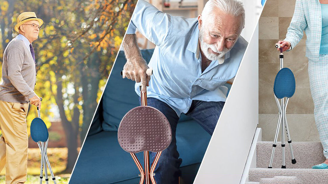 Best Walking Cane With Seat - Grand Goldman