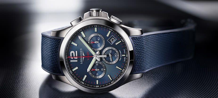 New Conquest V.H.P chronographs from Longines, sporting spirit with the precision of quartz - grandgoldman.com