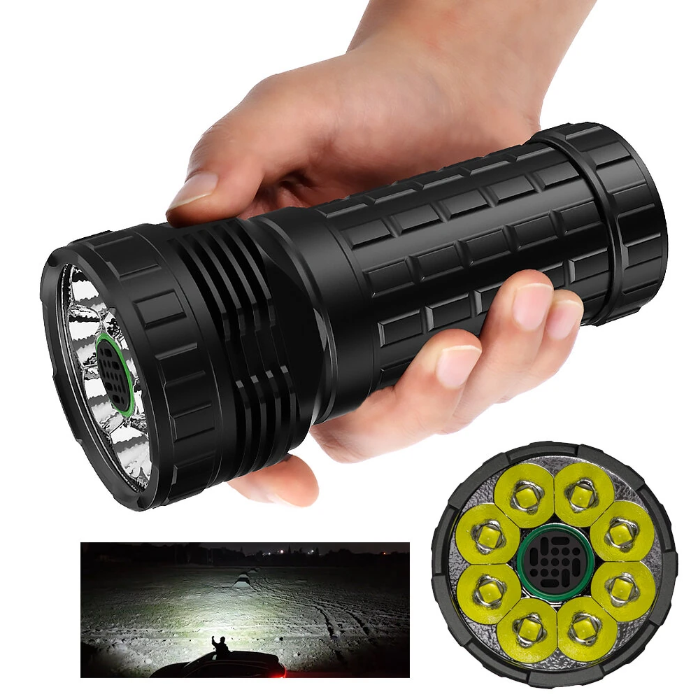 “I LIGHT UP [ 2 ] Soccer Fields!?” With 26,000 Lumens and a Battery from "TESLA" 32,000mah Lumintop Mach FLASHLIGHT, at €147 OFF! (Video)