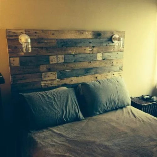 Rustic Headboards Made of Pallets - grandgoldman.com