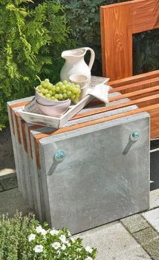 How to Decorate the Garden with Cement Blocks - grandgoldman.com