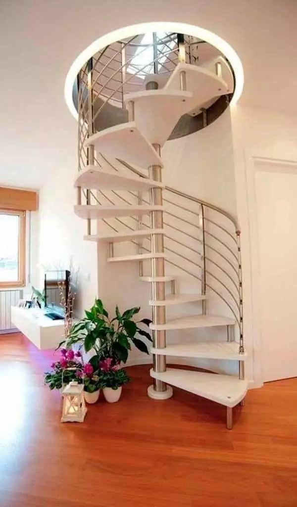 Ideas for Compact Stairs in Small Spaces - grandgoldman.com