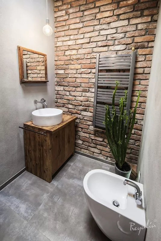 The Best Bathroom Ideas with Bricks - grandgoldman.com