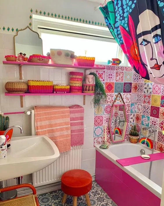 Colorful and Modern Bathroom Ideas - grandgoldman.com