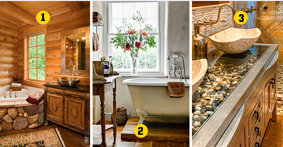 You can finally enjoy rustic decoration in your bathroom! - grandgoldman.com