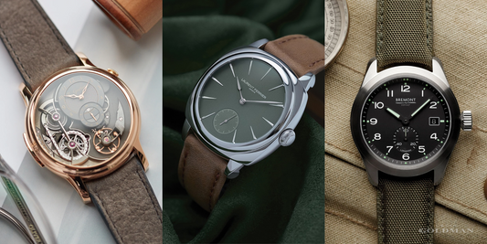 Best New Luxury Watch Brands - Romain Gauthier, Laurent Ferrier & Bremont Broadsword Watch - GRANDGOLDMAN.COM