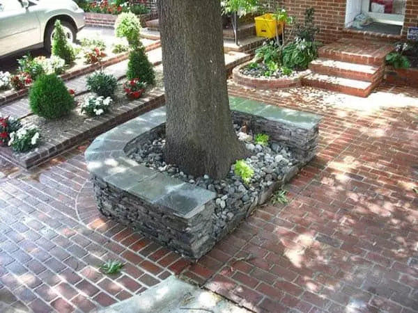 Seating Ideas Around Trees - grandgoldman.com