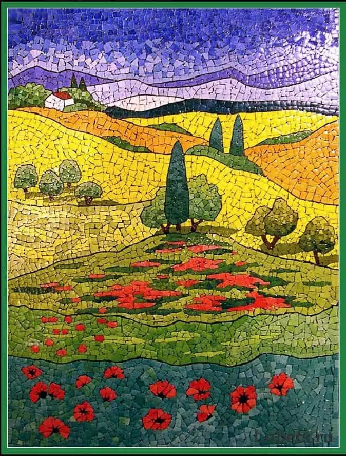 How to Make Eggshell Art Mosaics - grandgoldman.com