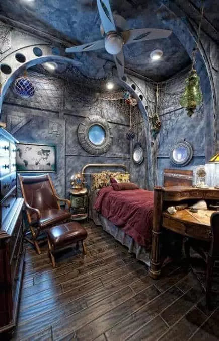 Steampunk Bedroom Ideas - grandgoldman.com