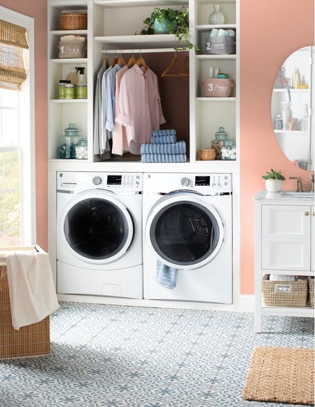How to Have the Bathroom and Laundry Combined - grandgoldman.com