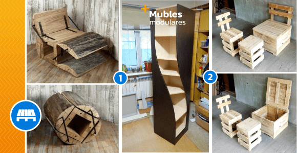 Economical wooden furniture made with pallets - grandgoldman.com