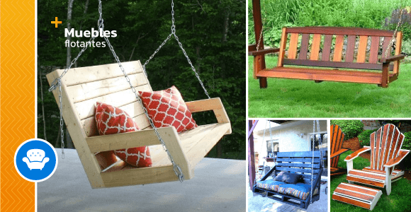 Floating wooden furniture for outdoor spaces - grandgoldman.com