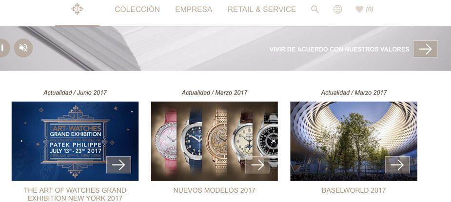 Presentation of the new Patek Philippe website - grandgoldman.com