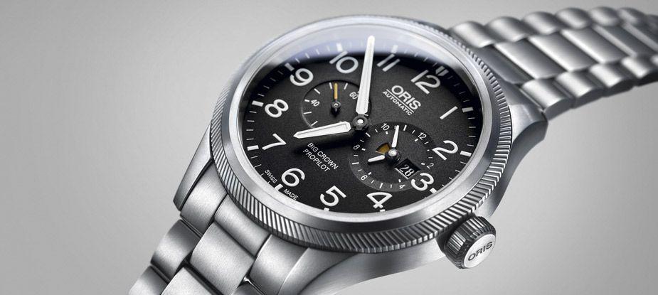 The Oris Big Crown ProPilot Worldtimer is the perfect model for easy and precise time setting - grandgoldman.com