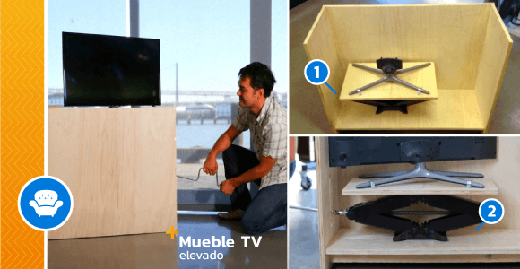 Lifting Crank to Hide/Show TV! - grandgoldman.com