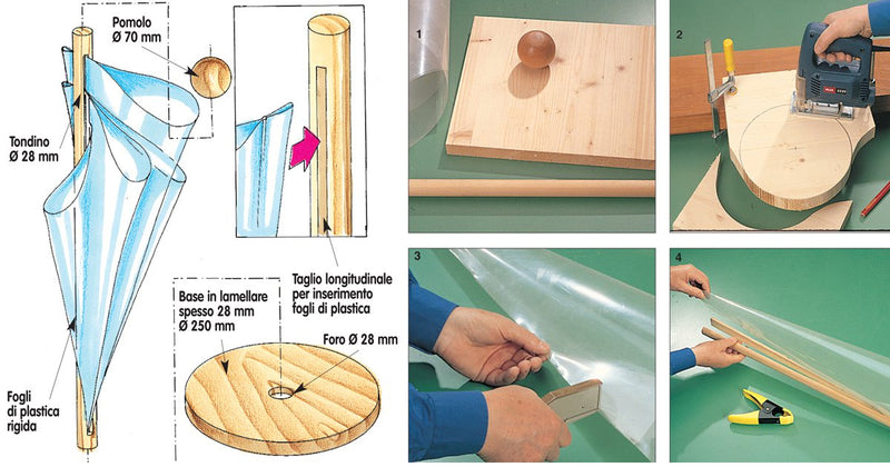 DIY Umbrella Stand: A Clever Cone Design for 6 Umbrellas