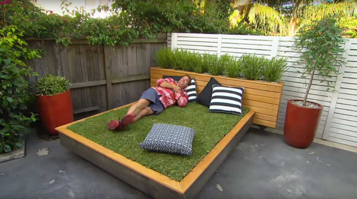 Make your own grass bed in simple steps! - grandgoldman.com