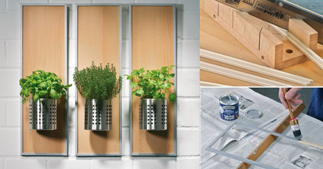 DIY Herb Planters for Your Kitchen: Upcycled Cutlery Holders