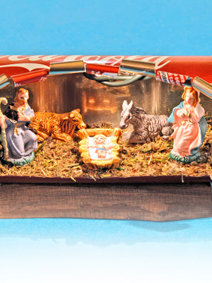 DIY Tin Can Nativity Scene: A Miniature Christmas Craft