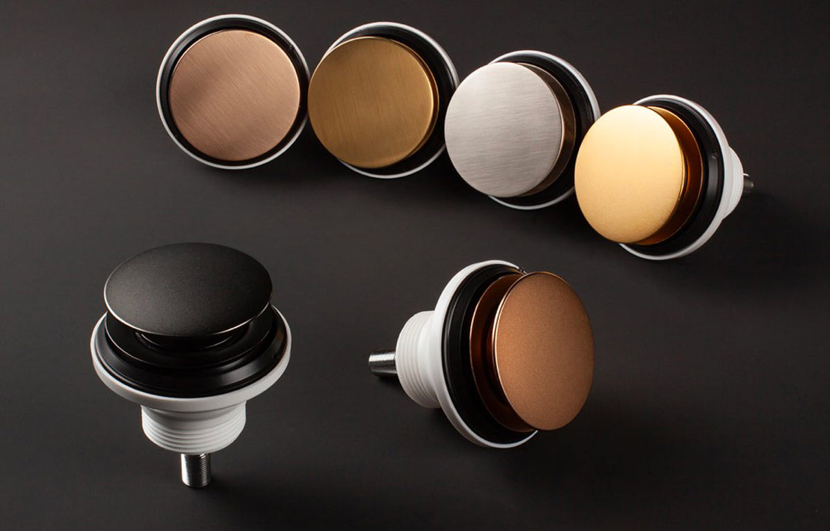 PVD Color Bathroom Sink Drain: Style & Function Combined