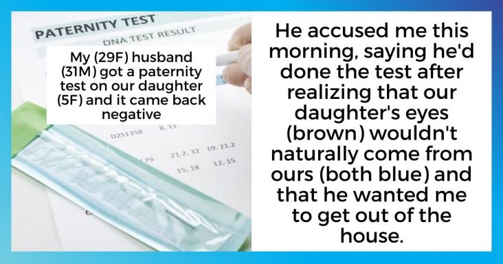 Husband Gets A Paternity Test Done On Their Daughter, Finds Out It’s Not Their Daughter - grandgoldman.com