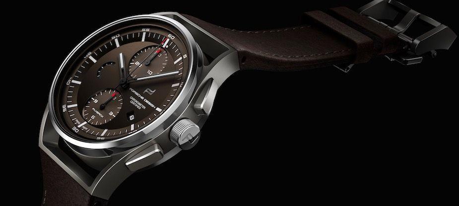 Porsche Design expands its 1919 collection with the 1919 Chronotimer Flyback Brown & Leather - grandgoldman.com