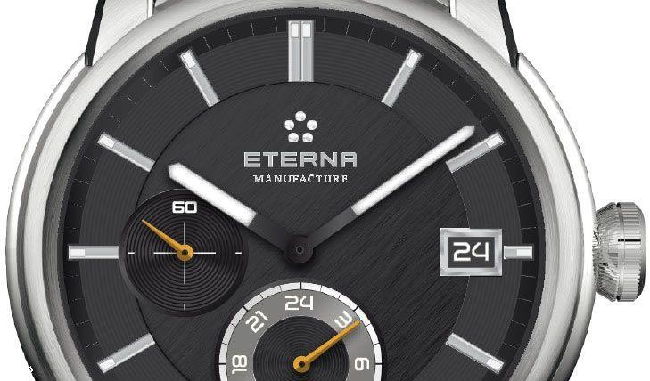 Eterna Adventic GMT with in-house caliber 3914-A, new at Basel 2015 - grandgoldman.com