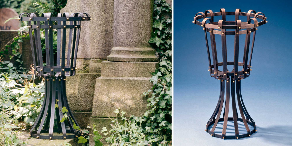 DIY Iron Plant Stand with Dodecagonal Base – A Sturdy & Elegant Project