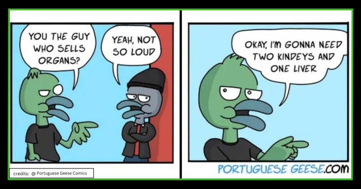 20 Dark Comics From “Portuguese Geese” That Everyone Who Is Socially Awkward Can Relate To - grandgoldman.com