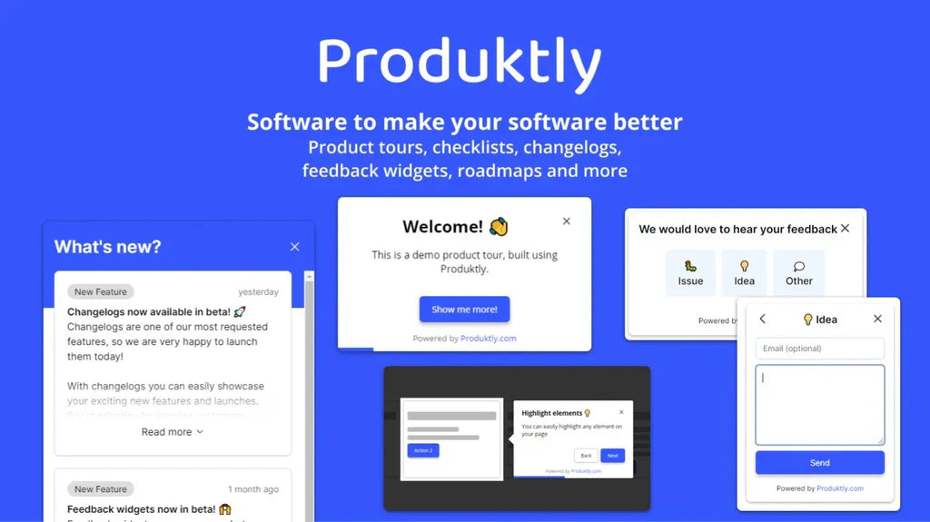 Produktly Review: The Ultimate Suite for User Onboarding and Engagement