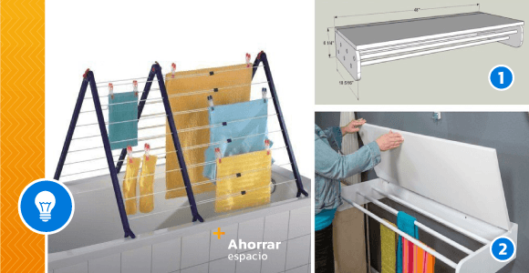 Racks for drying clothes in small spaces – Grand Goldman