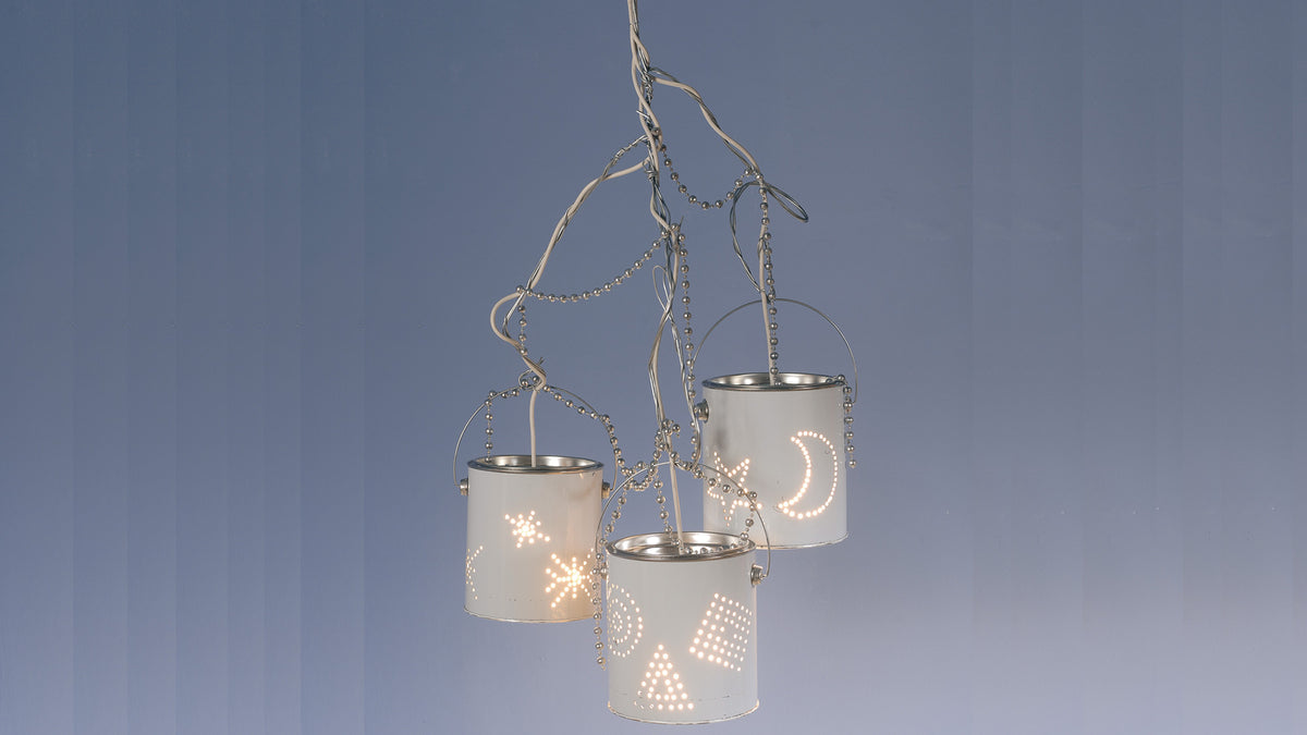 Creative Tin Can Recycling: Build a Unique Chandelier