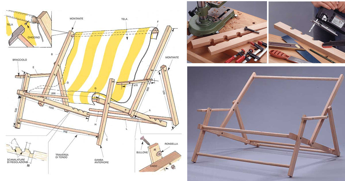 DIY Wooden Chaise Lounge | Complete Project Guide