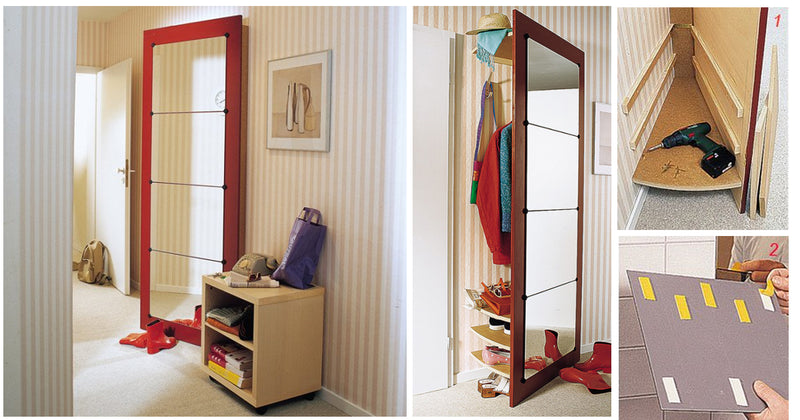 Ingress Mirror: DIY Space-Saving Solution for Narrow Hallways