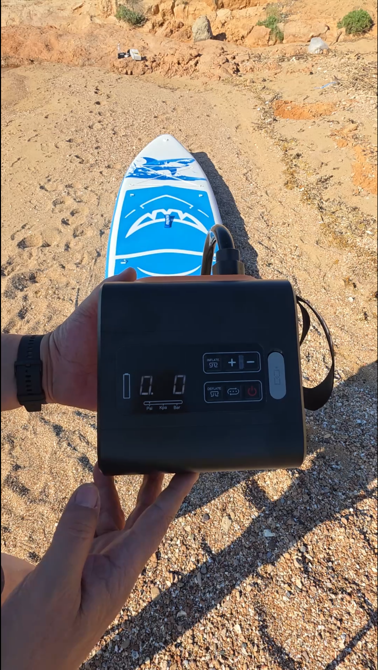The "BEST"... With 2x Wireless Motor With 22 PSI, Sup Pump and more... for Inflating and Deflating Effortlessly! At €58 from Europe
