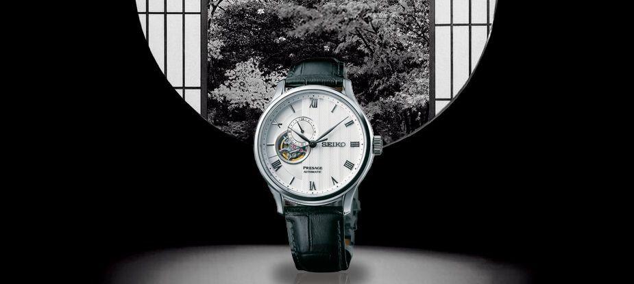 Seiko Presage Collection inspired by Japanese gardens: special edition SRPC83J1 - grandgoldman.com