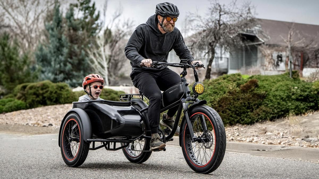 Electric Bike With Sidecar Is Going Viral Fast - grandgoldman.com
