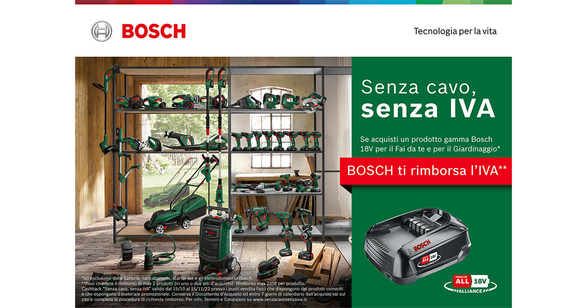 Bosch Cashback Deal: Cordless Tools, No VAT – Full Guide
