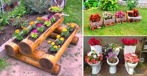 See how to decorate your garden in a simple way using plants and pots! - grandgoldman.com