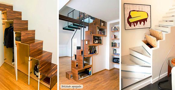 How to take advantage of a small space under the stairs? - grandgoldman.com