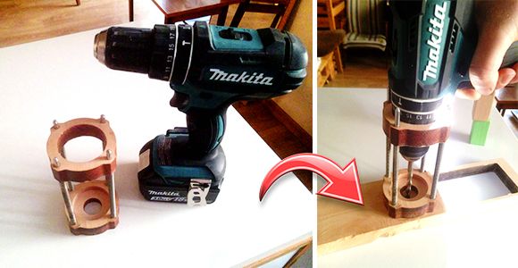 Now you can drill like an expert building this incredible accessory! - grandgoldman.com
