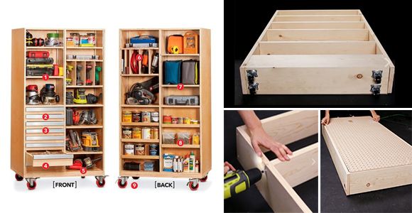 Add more space to your kitchen by building a secret shelving unit! - grandgoldman.com