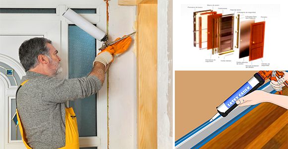 Learn the most effective method to insulate your doors using silicone! - grandgoldman.com
