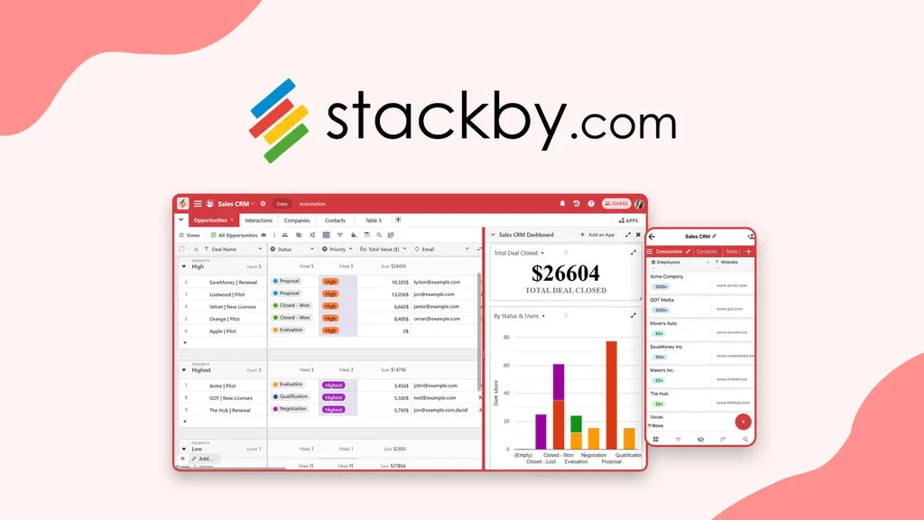 Stackby Review: Ultimate No-Code Platform (Things to Know)