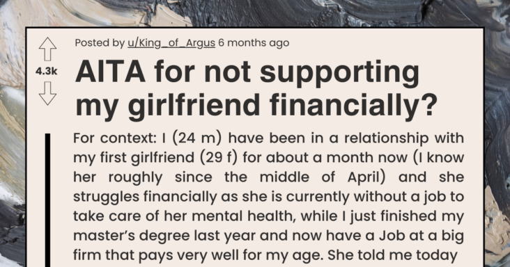 Boyfriend Refuses To Finance Girlfriend, Gets Berated By Her For Treating Her Like A Child