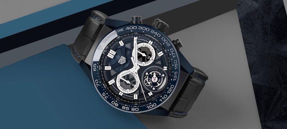 TAG Heuer Carrera Chronograph Tourbillon, the manufacture's first chronograph to obtain the “Tête de Vipère” distinction - grandgoldman.com