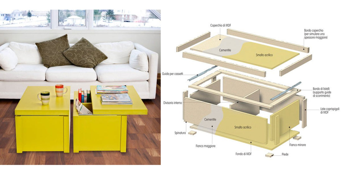 DIY Coffee Tables with Sliding Tops: A Step-by-Step Guide